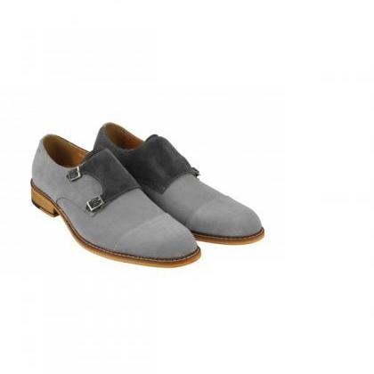 Look Double Monk Strap Shoes For Men Original..