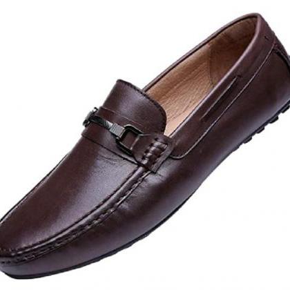 Bit Loafers For Men Custom Made Premium Leather..