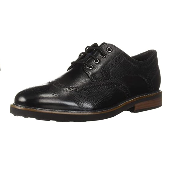 Wingtip Derby Men Shoes Lace Up High Quality Leather Plain Toe Made To Order